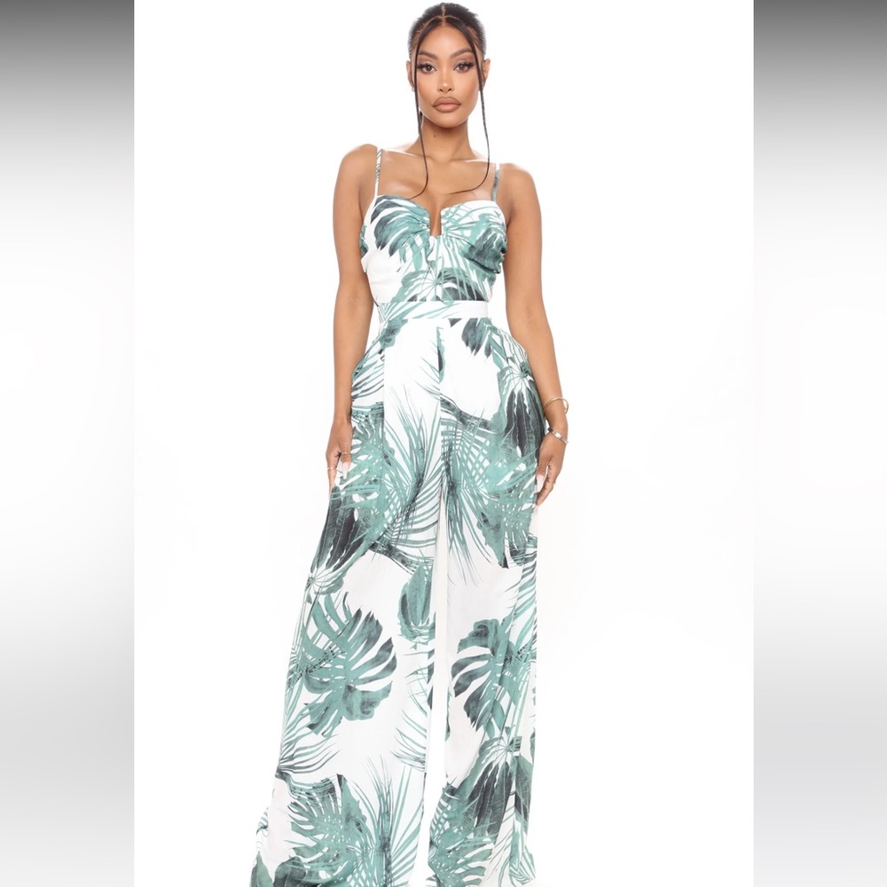 Fashion Nova Barbados Babe Jumpsuit XL